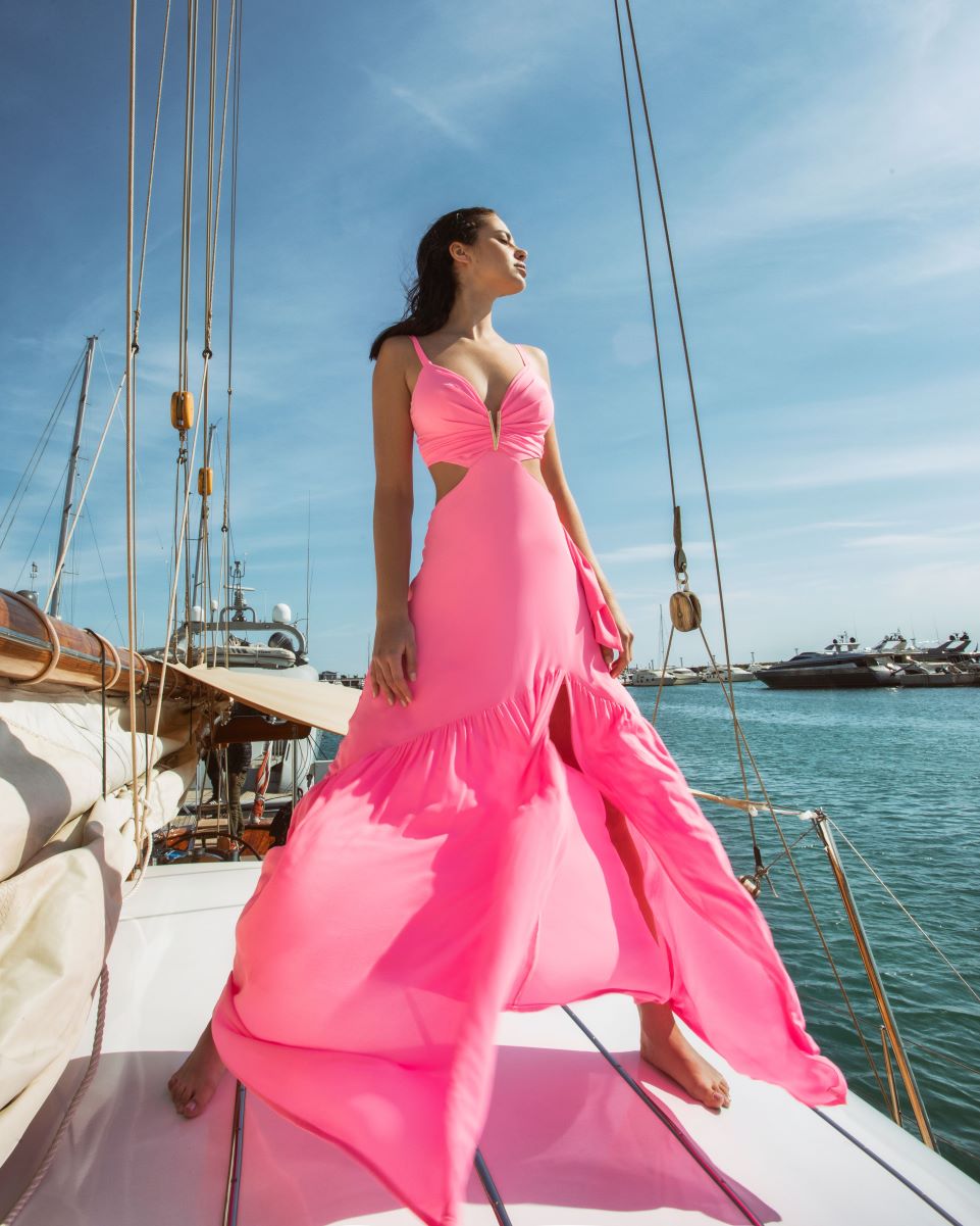 PINK COCKTAIL DRESS