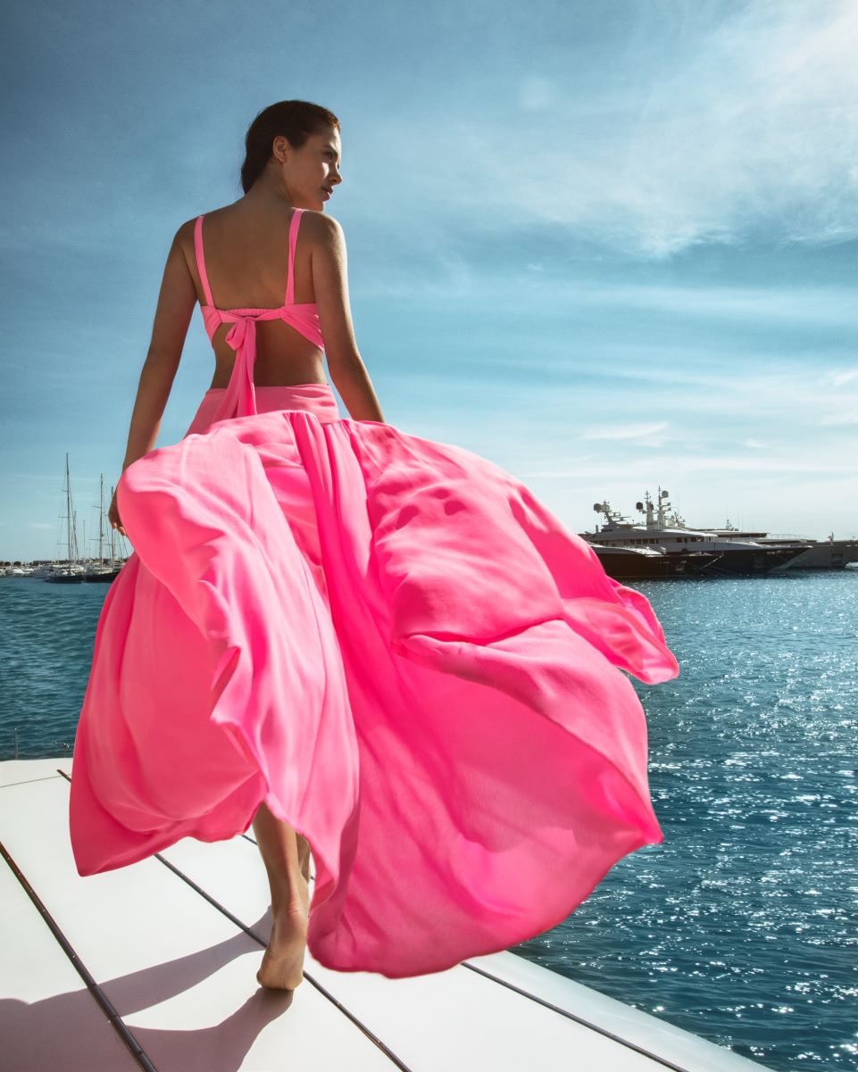 PINK COCKTAIL DRESS