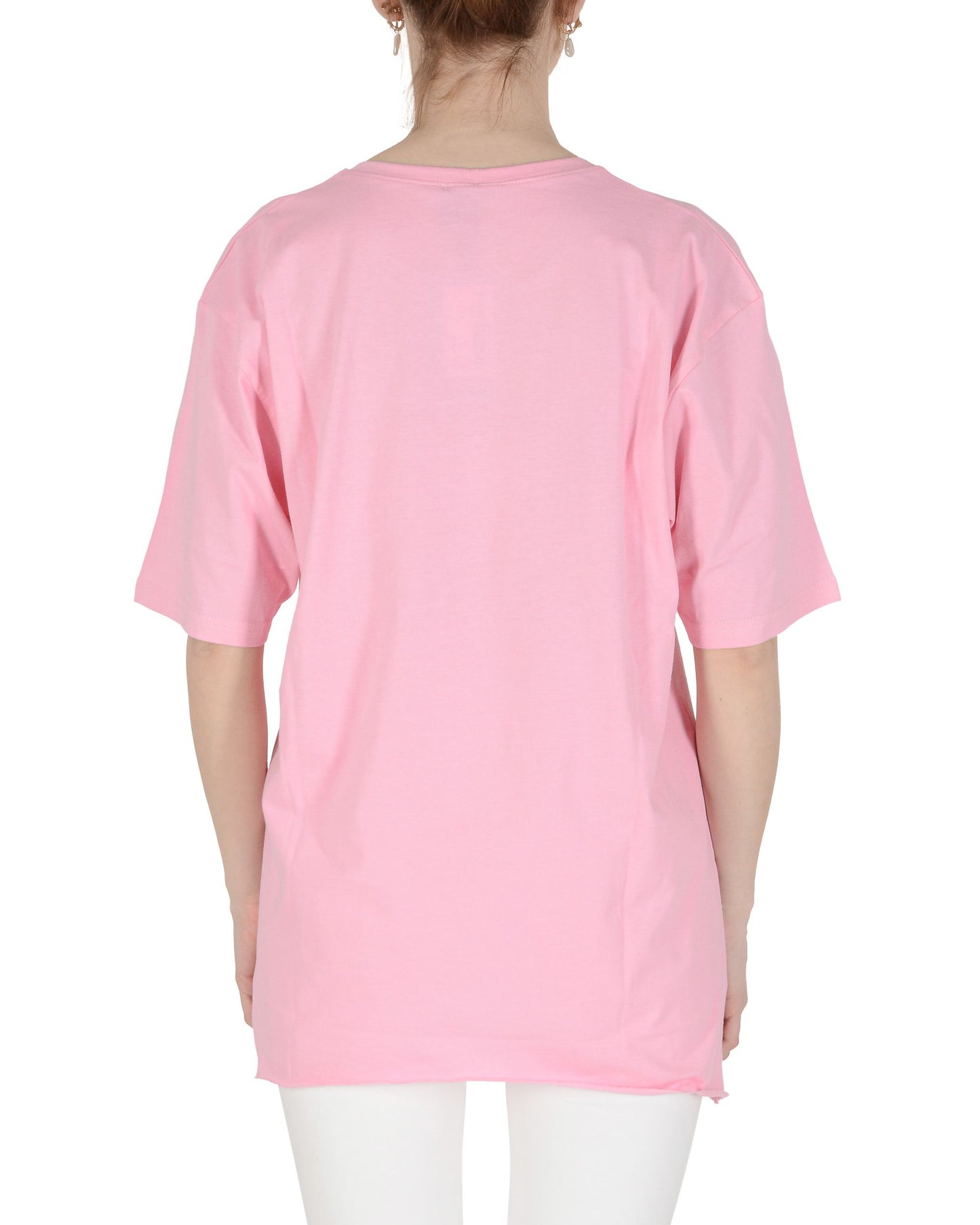 19V69 Italia T-Shirt Donna Rosa SMILE PINK