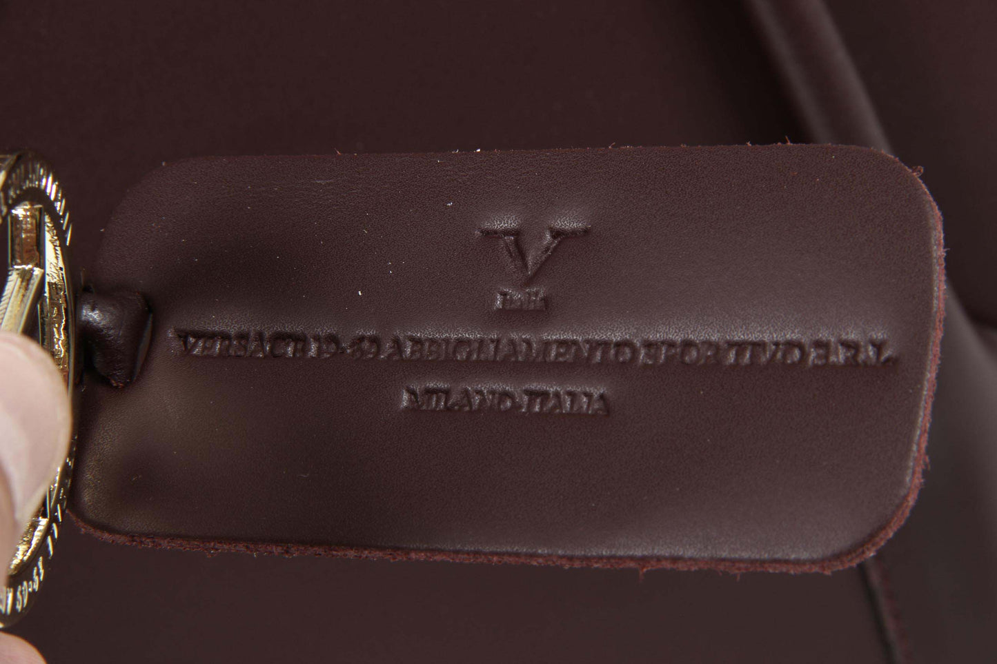 By Versace 19.69 Abbigliamento Sportivo Srl Milano Italia - Detalle: V020 RUGA BORDO' - Colore: Burdeos - Composición: 100% P
