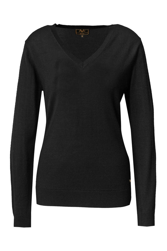 19V69 Italia Womens Sweater Black KLAUDIA BLACK