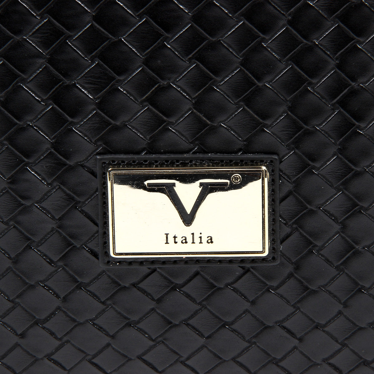 V 1969 Italia Mens Shoulder Bag V1969017B BLACK