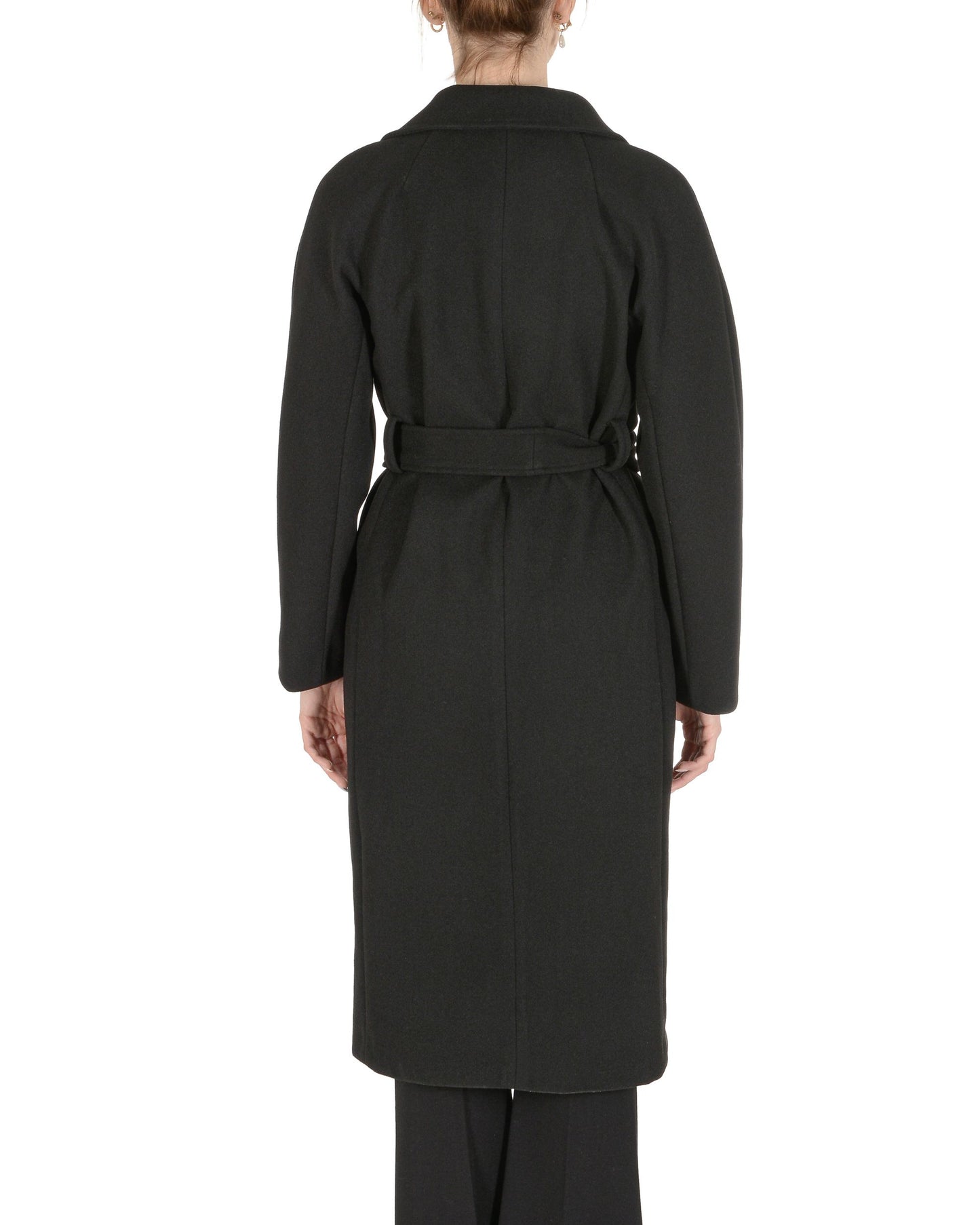 19V69 Italia Womens Coat Black AMBER BLACK