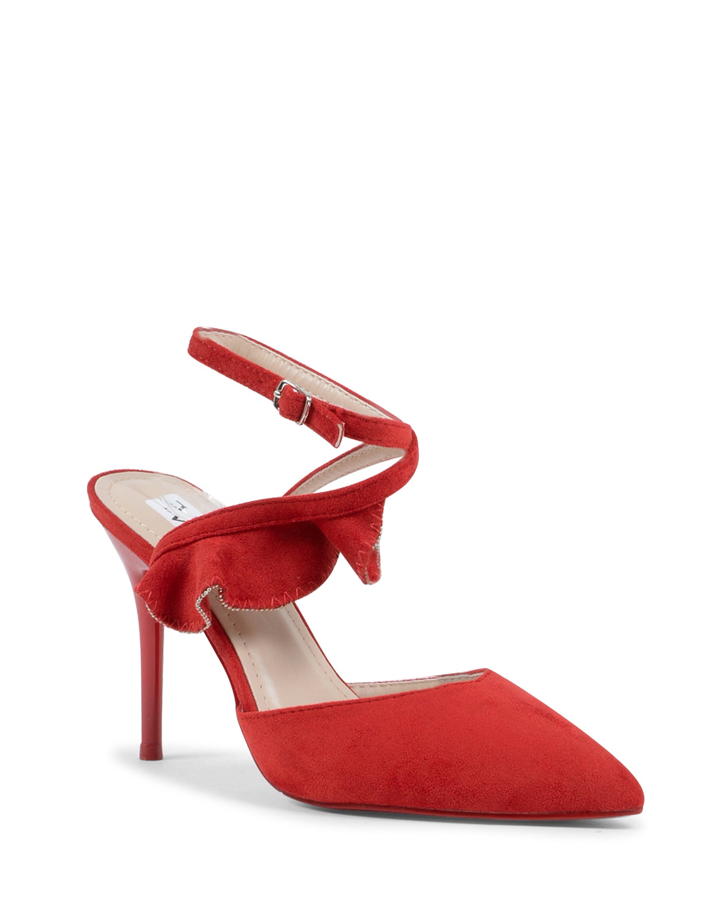 19V69 Italia Sandalo con cinturino alla caviglia da donna rosso V151 ROSSO