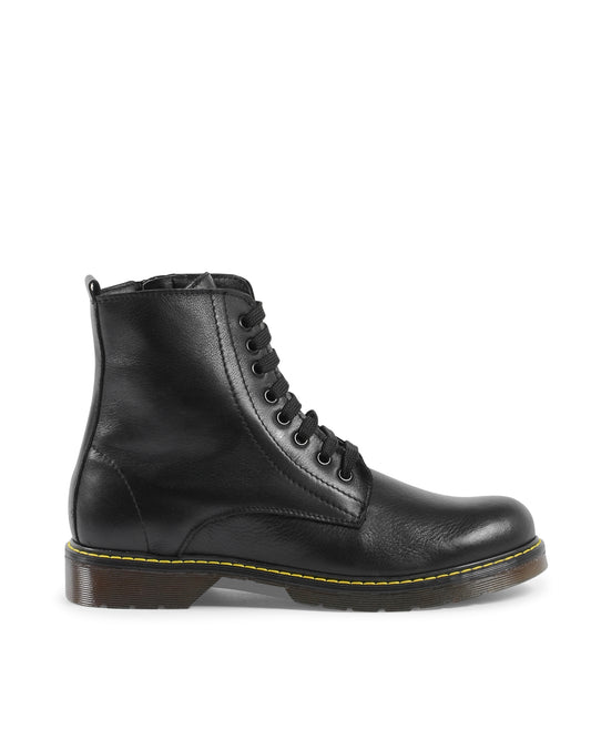 19V69 Italia Mens Ankle Boot Black 1835 PELLE NERO