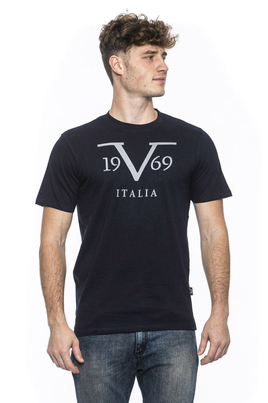 19V69 Italia T-Shirt Uomo Blu RAYAN BLU MARINO