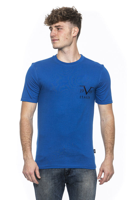 19V69 Italia T-Shirt Uomo Blu TROY ROYAL BLUE