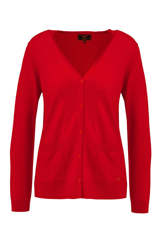 19V69 Italia Womens Sweater Red KIARA RED