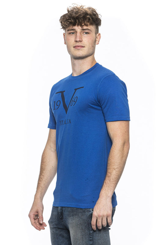 19V69 Italia T-Shirt Uomo Blu RAYAN BLU REALE